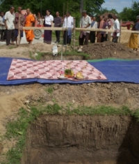 トゥールチャン小学校地鎮祭