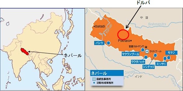 シュリー・サンダール・シェルパ小学校の場所・地図